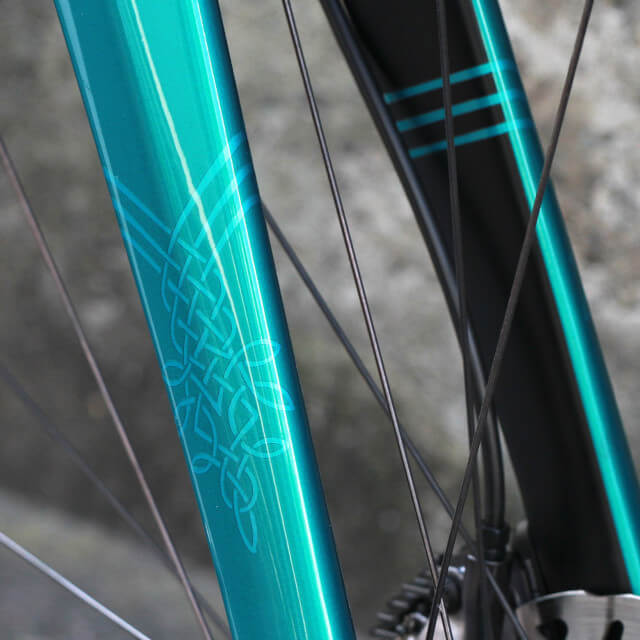 【Instagram】Kualis Cycles Titanium Disc CX Bike × Columbus Futura Fork / Painted by Swamp / Built by Above Bike Store