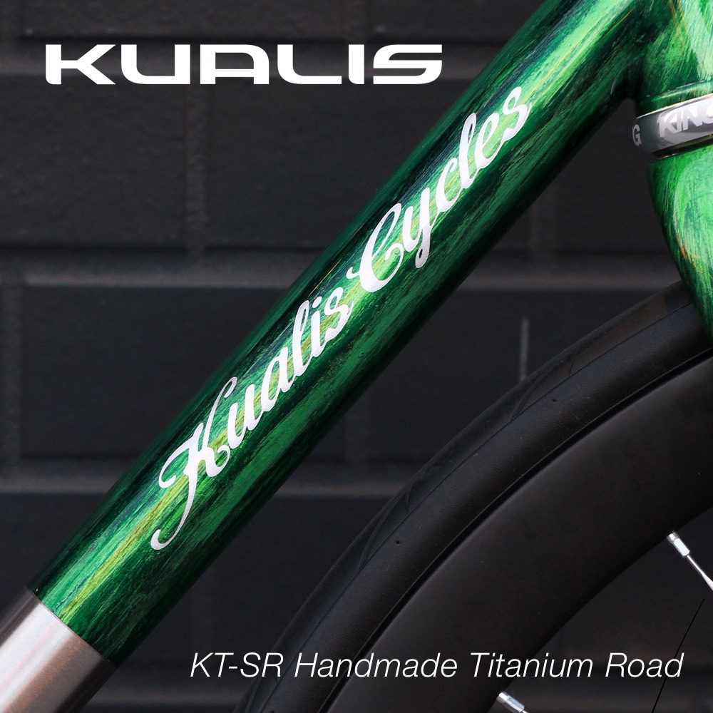 【Blog】KUALIS CYCLES ハンドメイド チタン ロードバイク